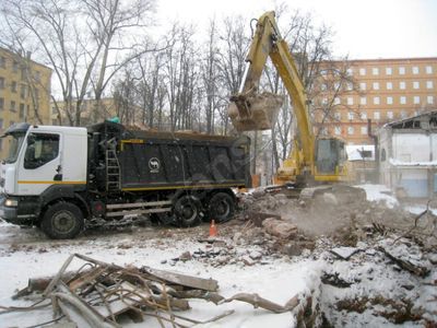 Вывоз строительного мусора. ООО «ТК МЕГА ТРАНС»