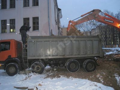 Вывоз грунта Тучково, цены от 250 руб/м.куб